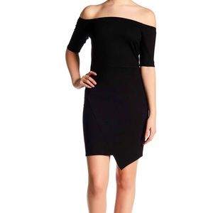 Off shoulder bodycon dress